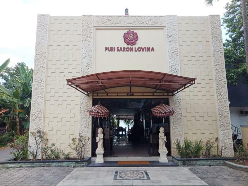 Puri Saron Hotel Baruna Beach Lovina Exterior foto